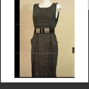 George leopard dress   